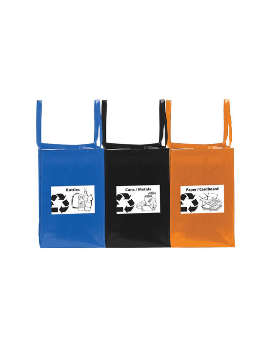 FOLDING RECYCLING BAGS (SET OF 3)