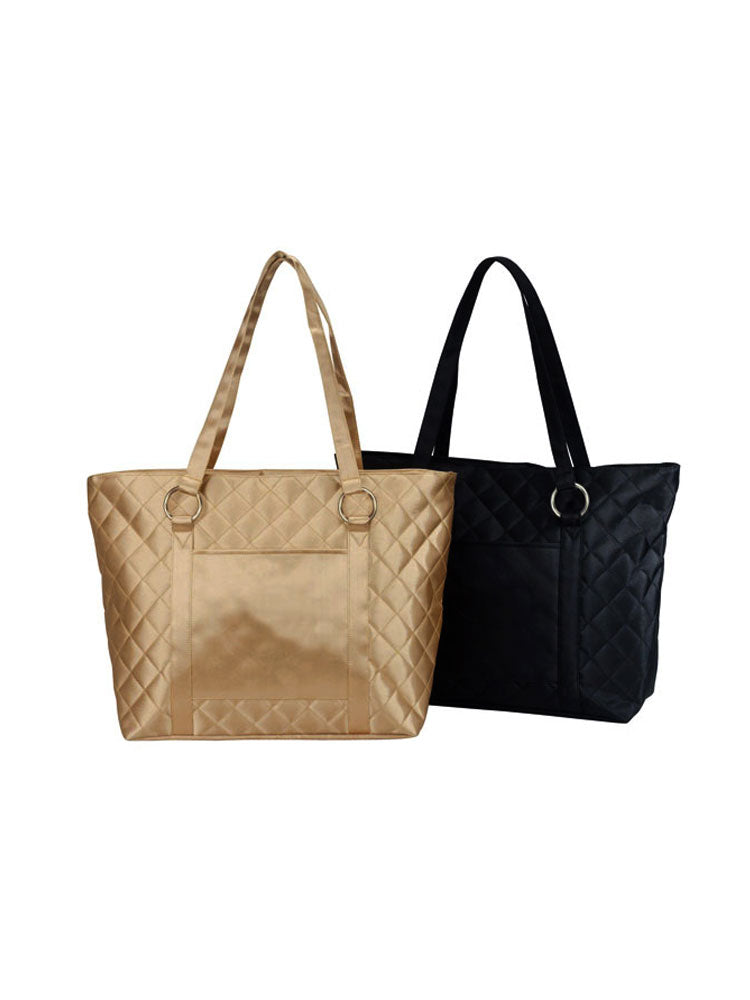 QUILTED LADIES TOTE
