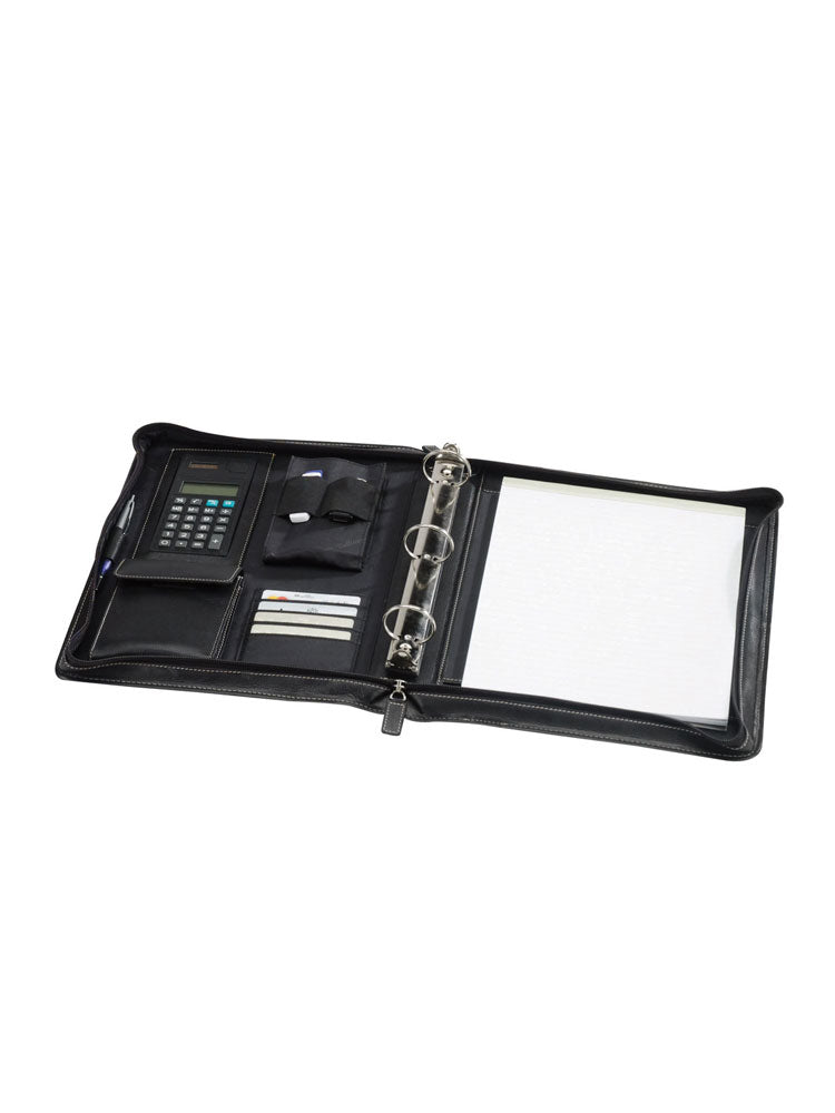 THE LONDONER (DELUXE ZIPPERED PADFOLIO W/3RING BINDER) (BELLINO)