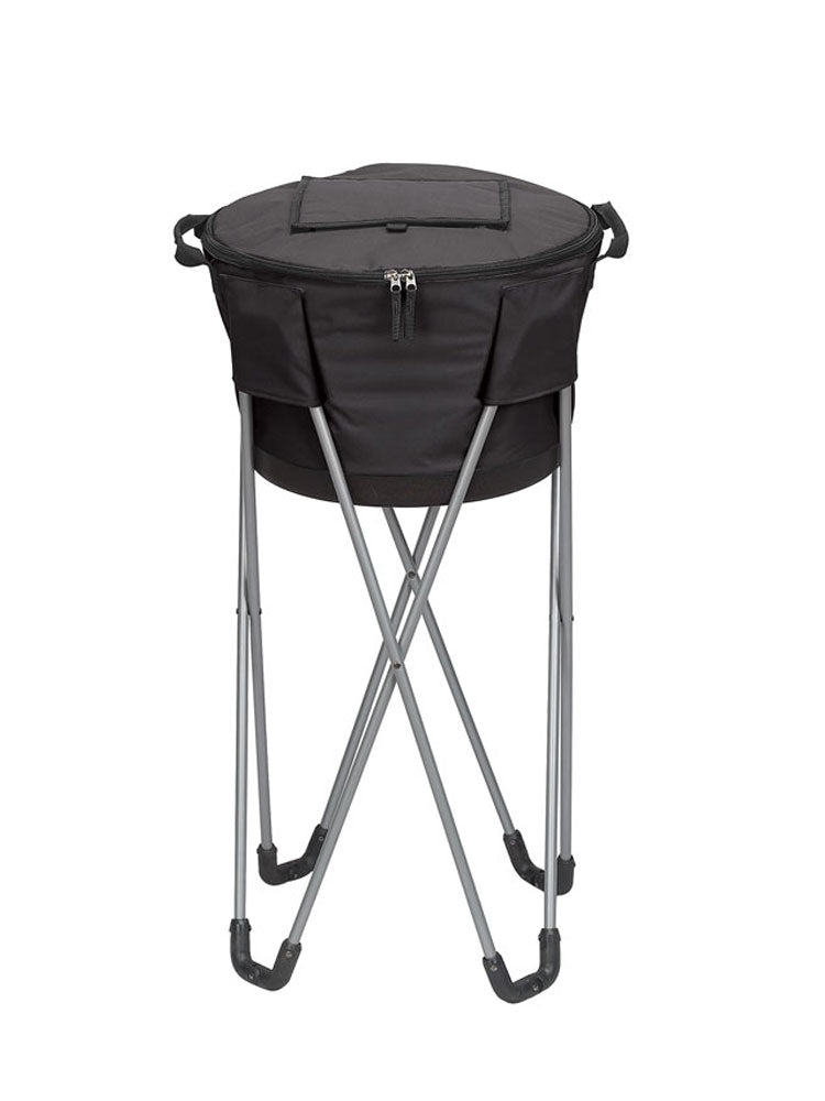 COLLAPSIBLE BARREL COOLER W/STAND