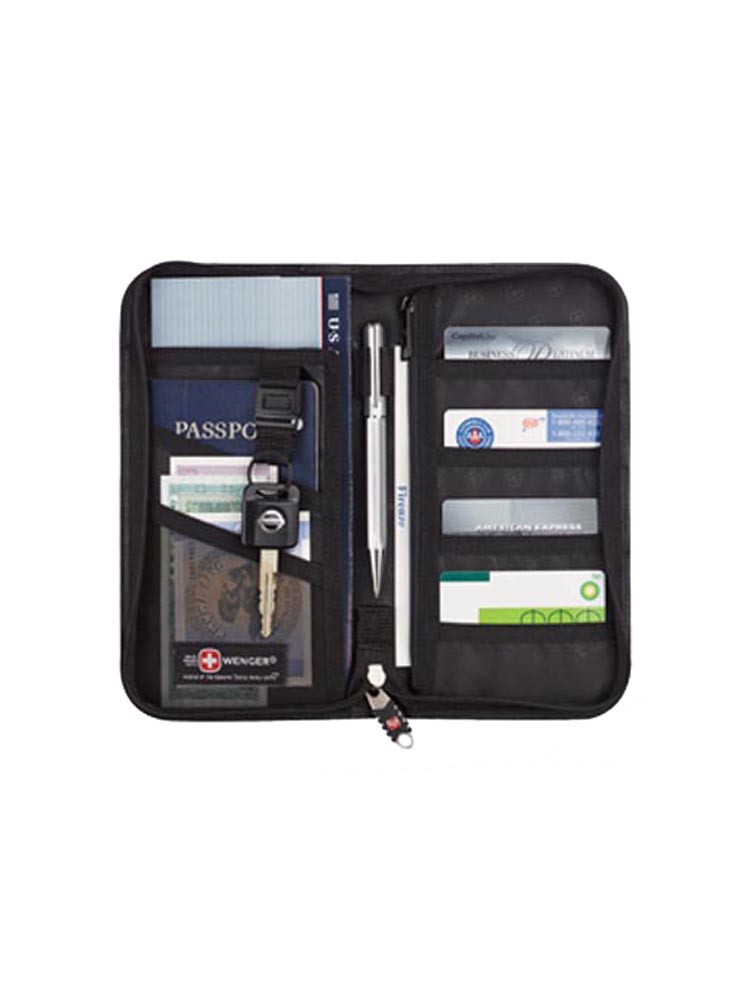 Wenger® Leather Travel Wallet