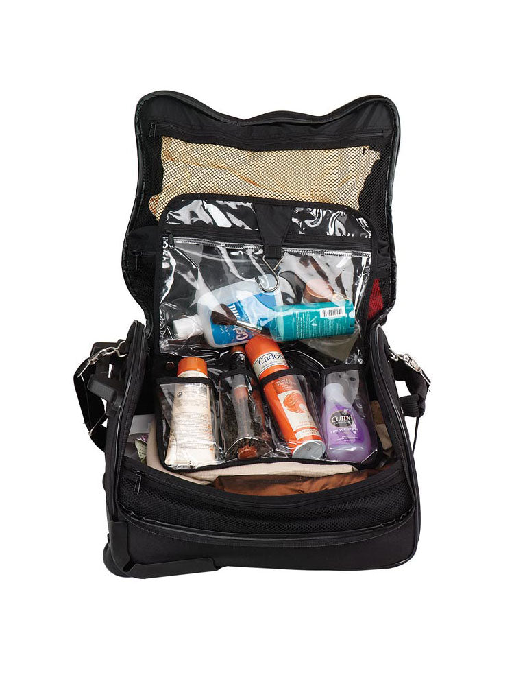 THE RUNWAY COMPACT ROLLING DUFFEL