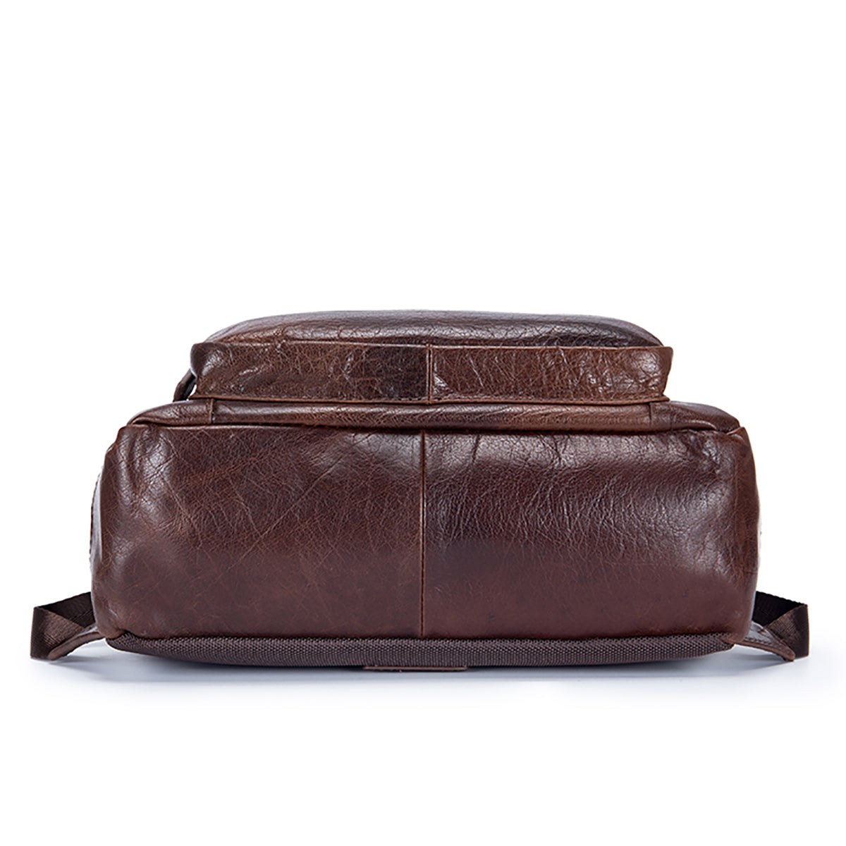 EnzoDesign Antique Two Tone Buffalo Leather Backpack