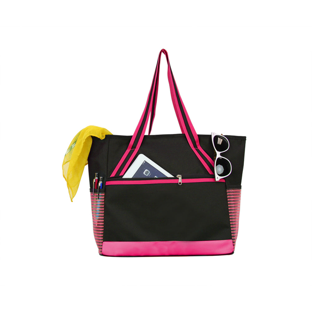 CHIC TABLET MESH TOTE