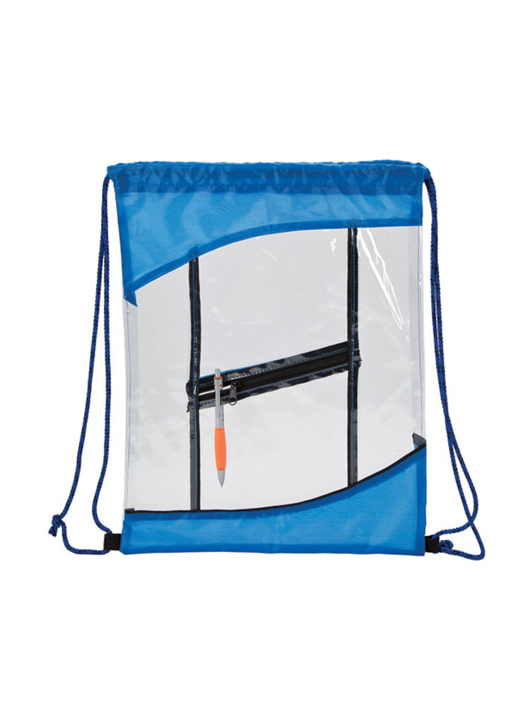 THE CLARITY CLEAR DRAWSTRING PACK