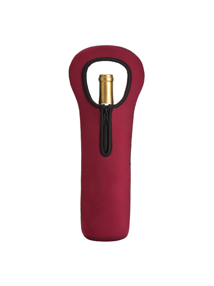 NEOPRENE ONE-BOTTLE WINE CARRIER