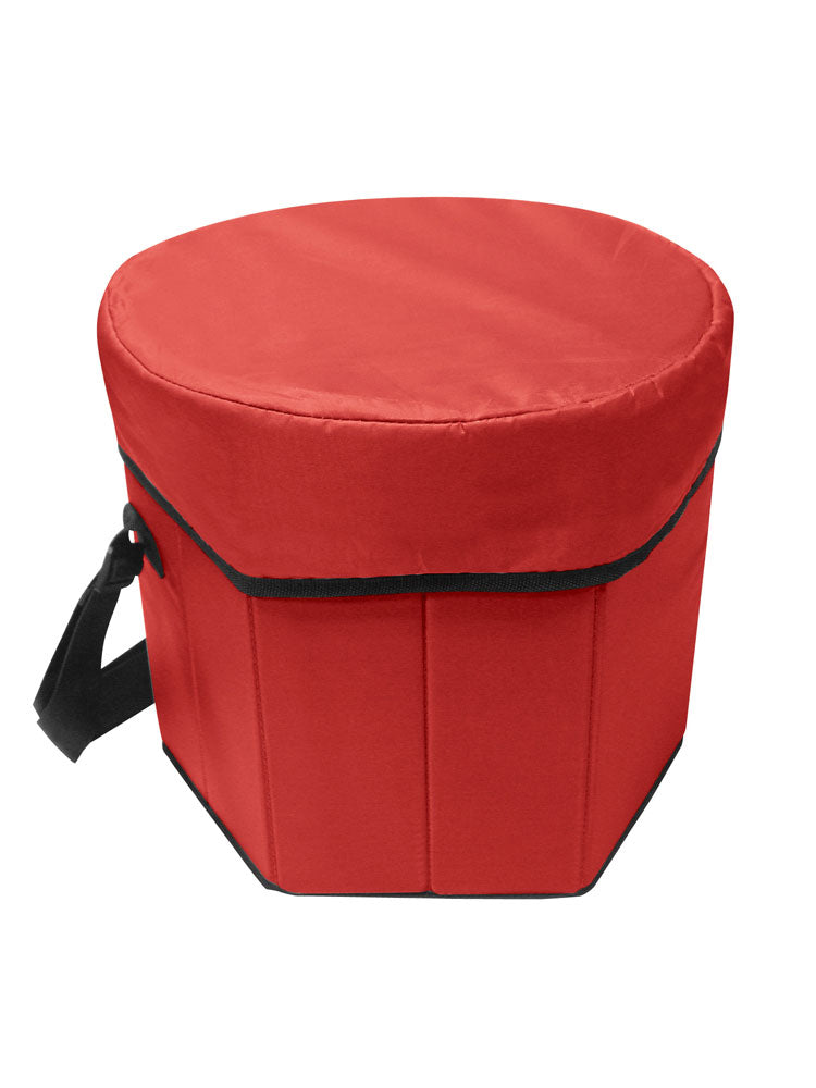 FOLDING PORTABLE GAME COOLER SEAT