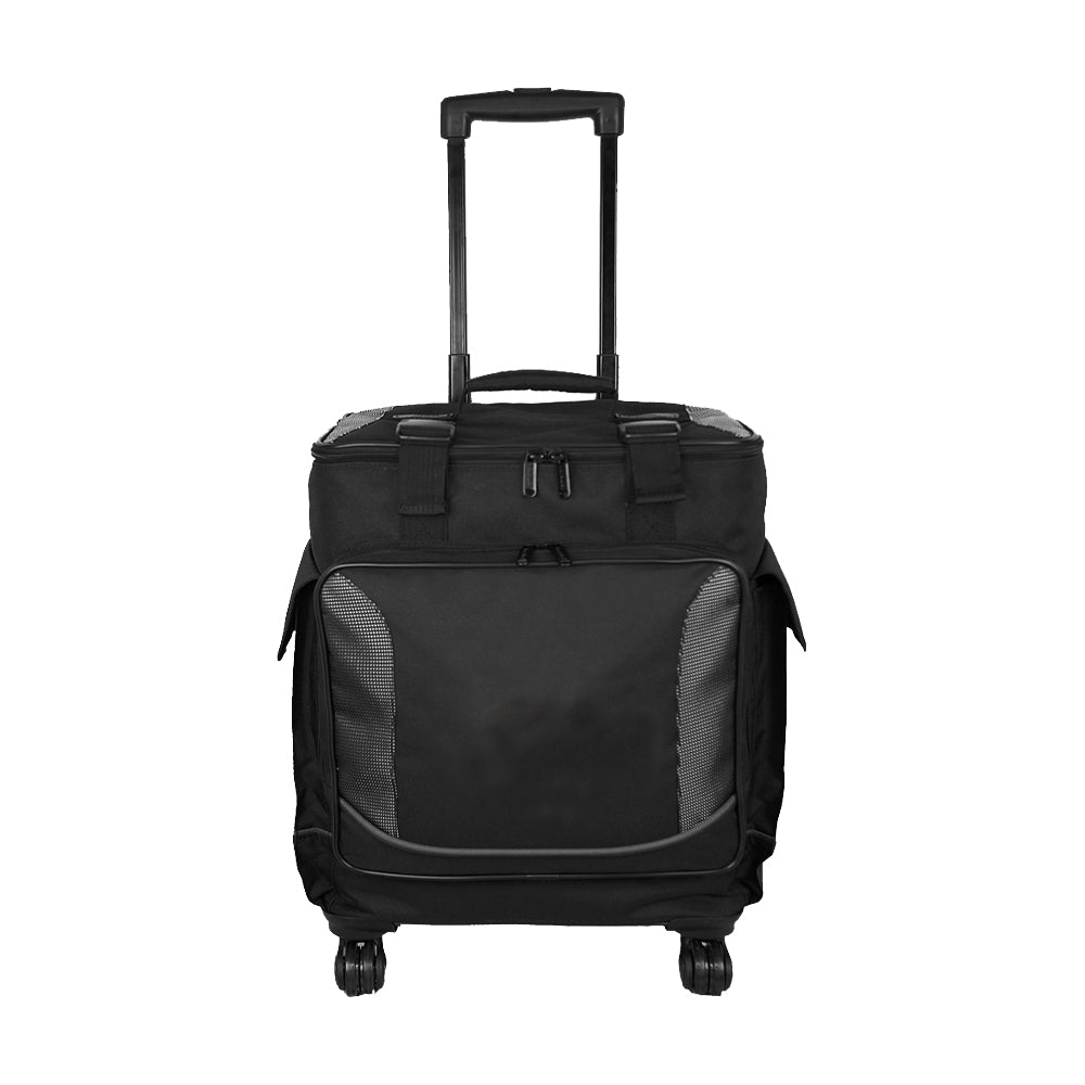 ELEVATED COOLER W/ 4-SPINNER WHEELS