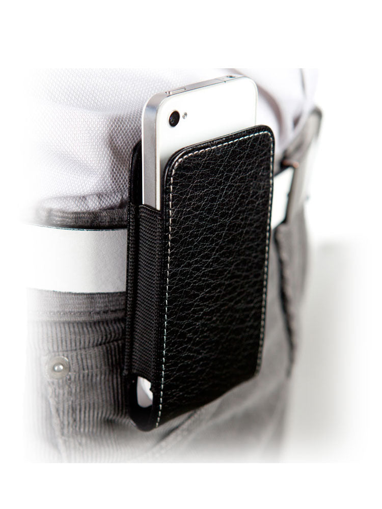 LEATHER PHONE CASE W. KEY CHAIN AND MONEY CLIP