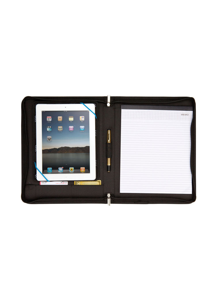GALAXY ZIPPERED PADFOLIO