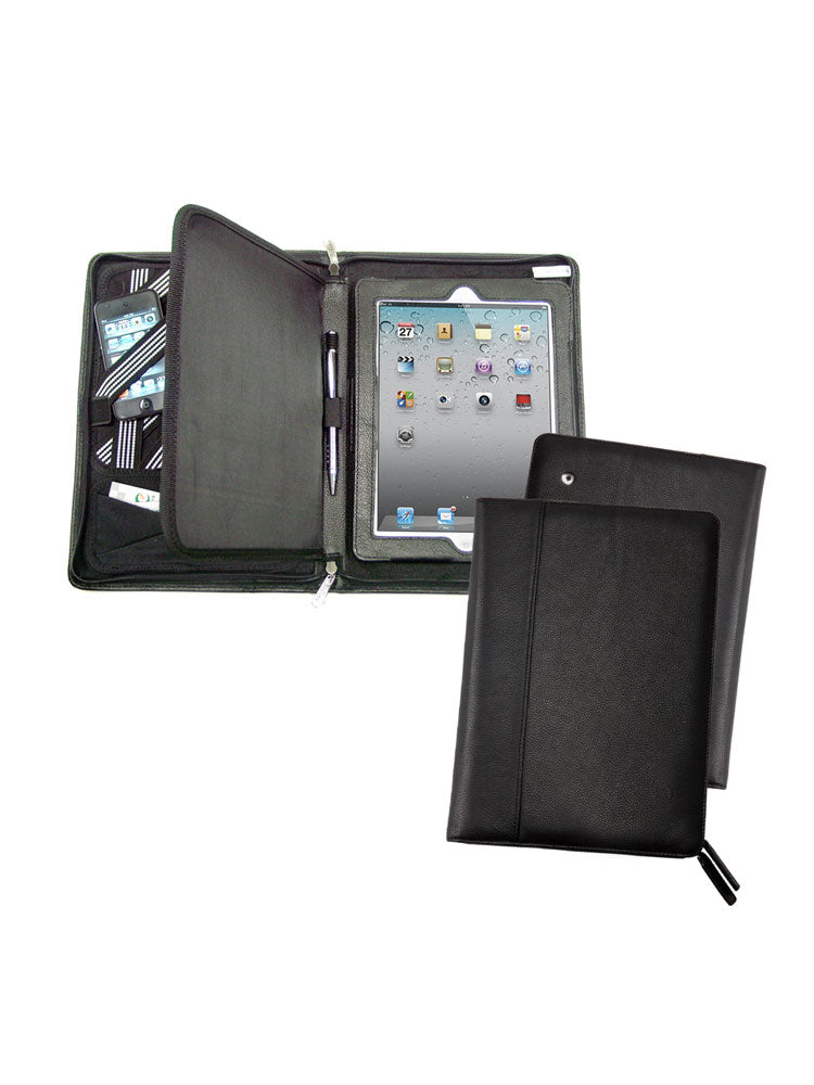 MULTI-PURPOSE LEATHER IPAD FOLIO