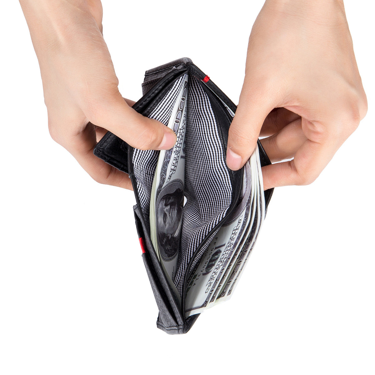 EnzoDesign Cowhide Leather Wallet