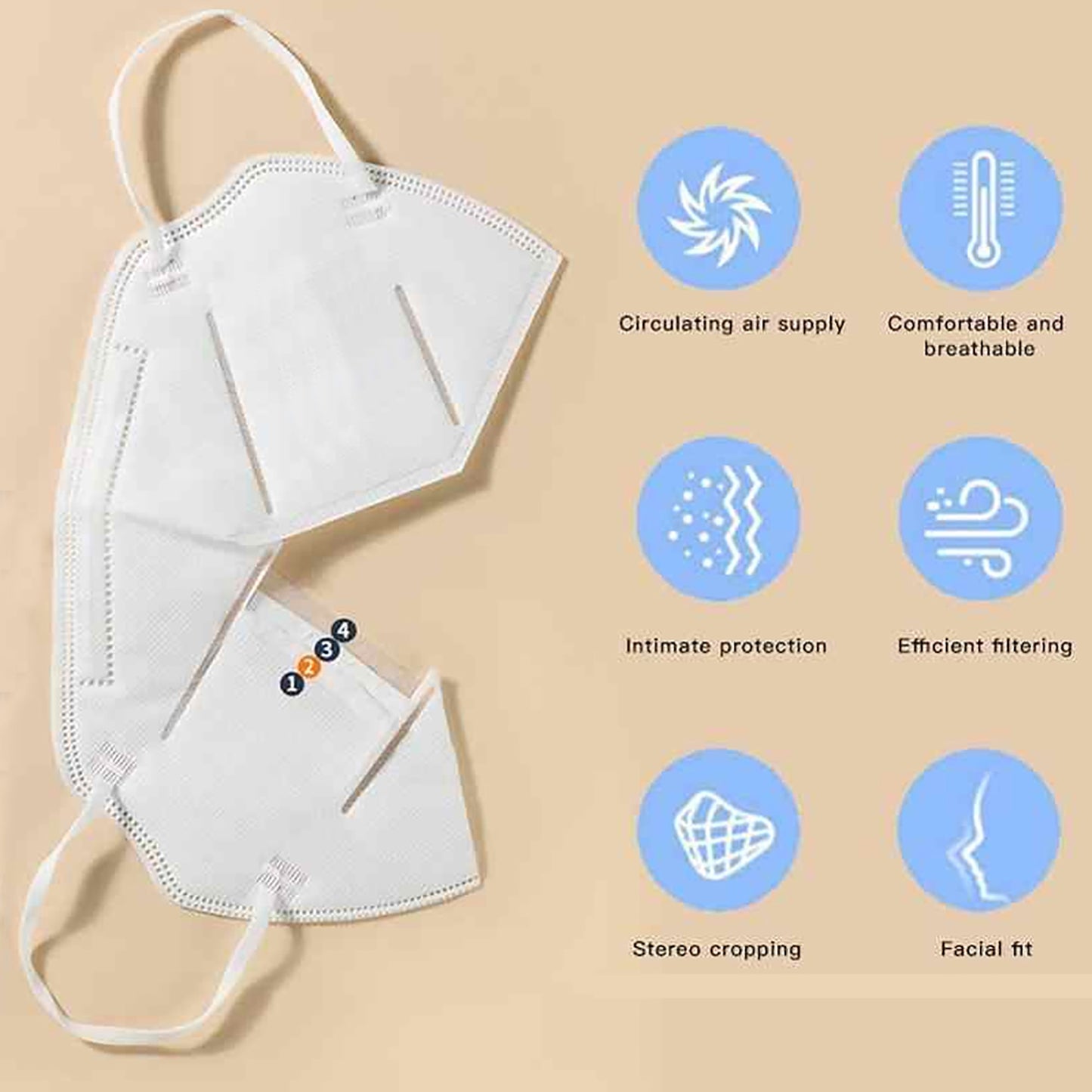 KN95 Disposable Face Mask