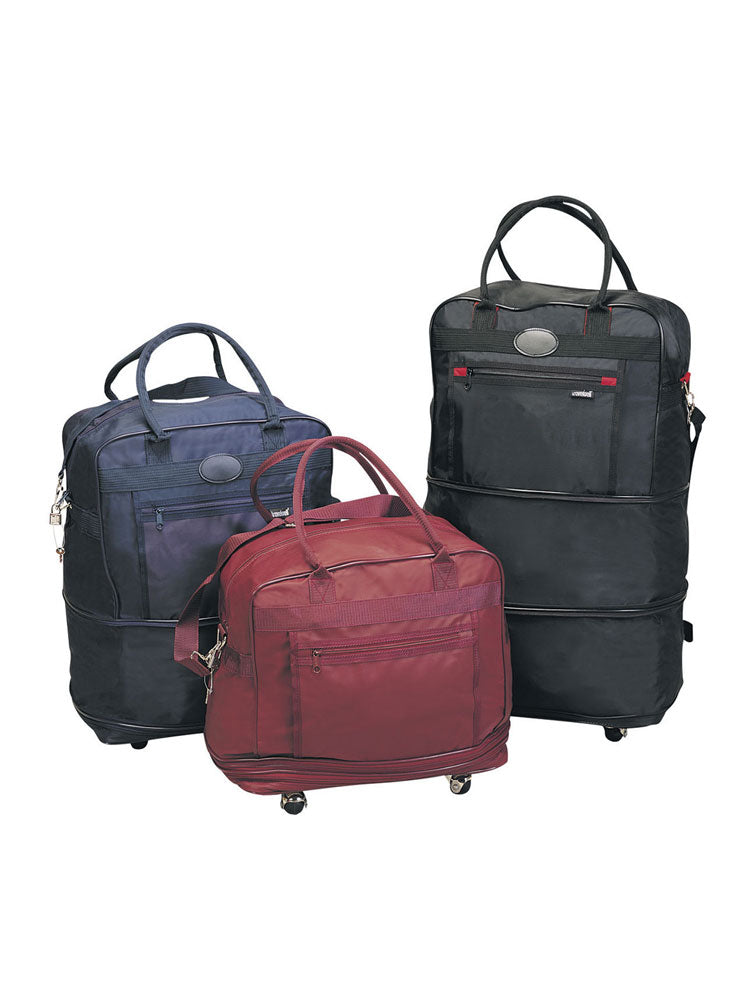 EXPANDABLE TOTE W/ WHEELS