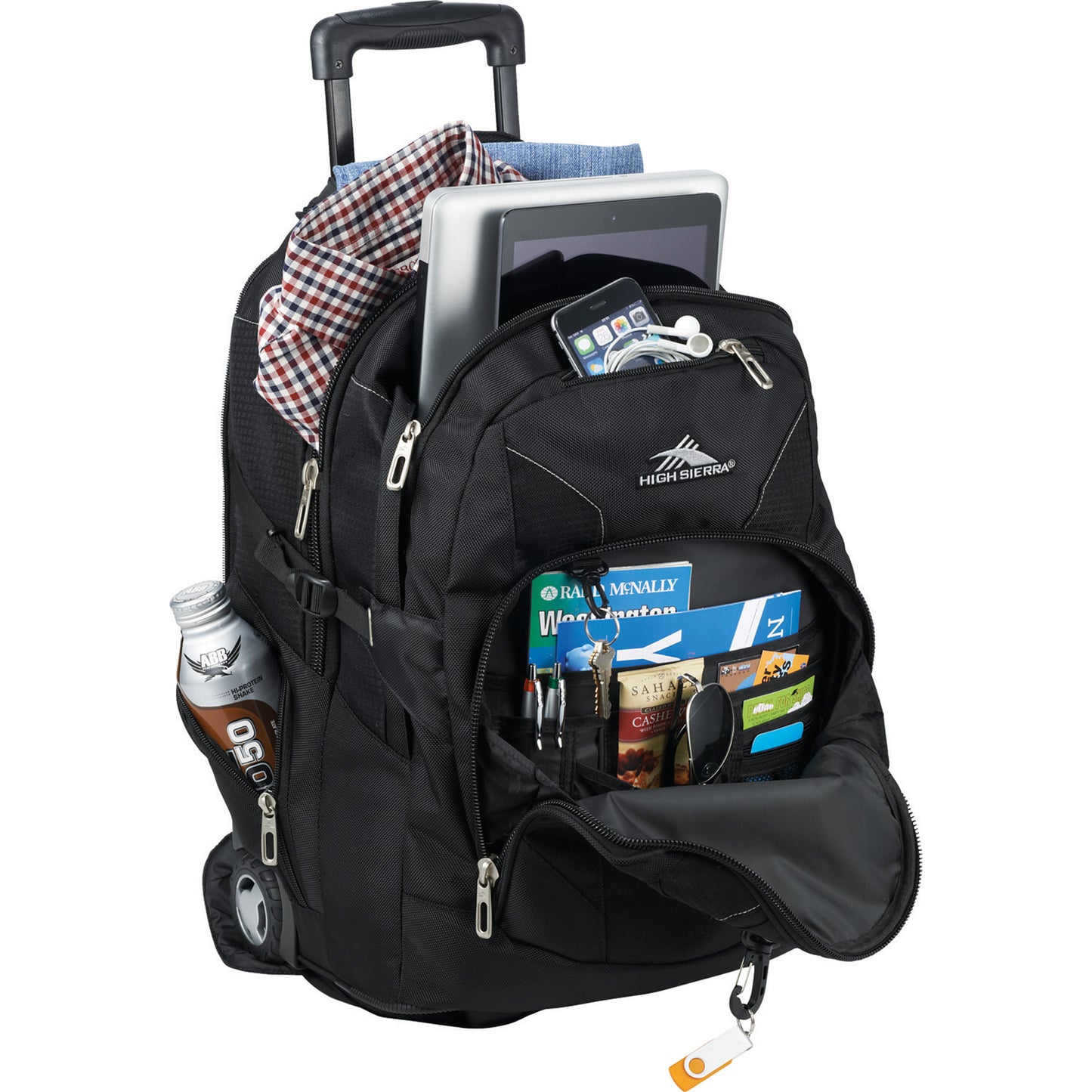 High Sierra® Elite Wheeled 17" Computer Backpack