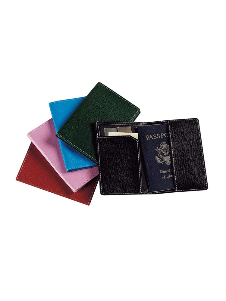 LEATHER PASSPORT COVER