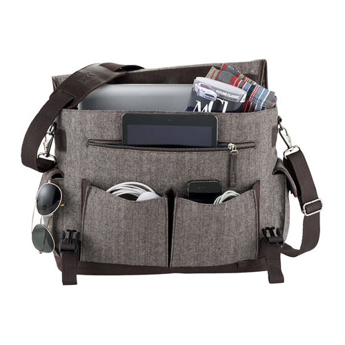 Cutter & Buck® Pacific 17" Computer Messenger Bag