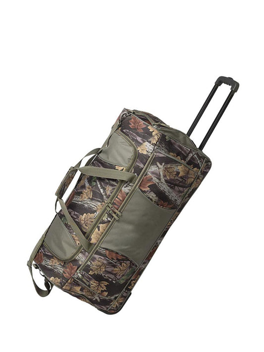 CAMO ROLLING DUFFEL