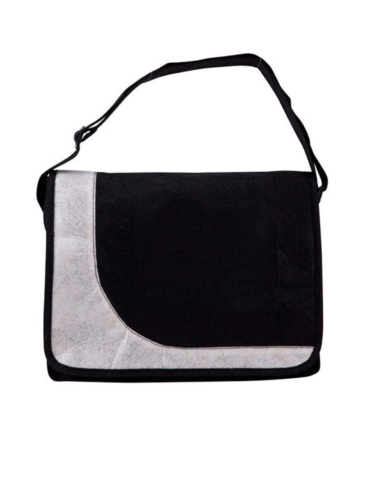 JUTE NON-WOVEN MESSENGER BAG