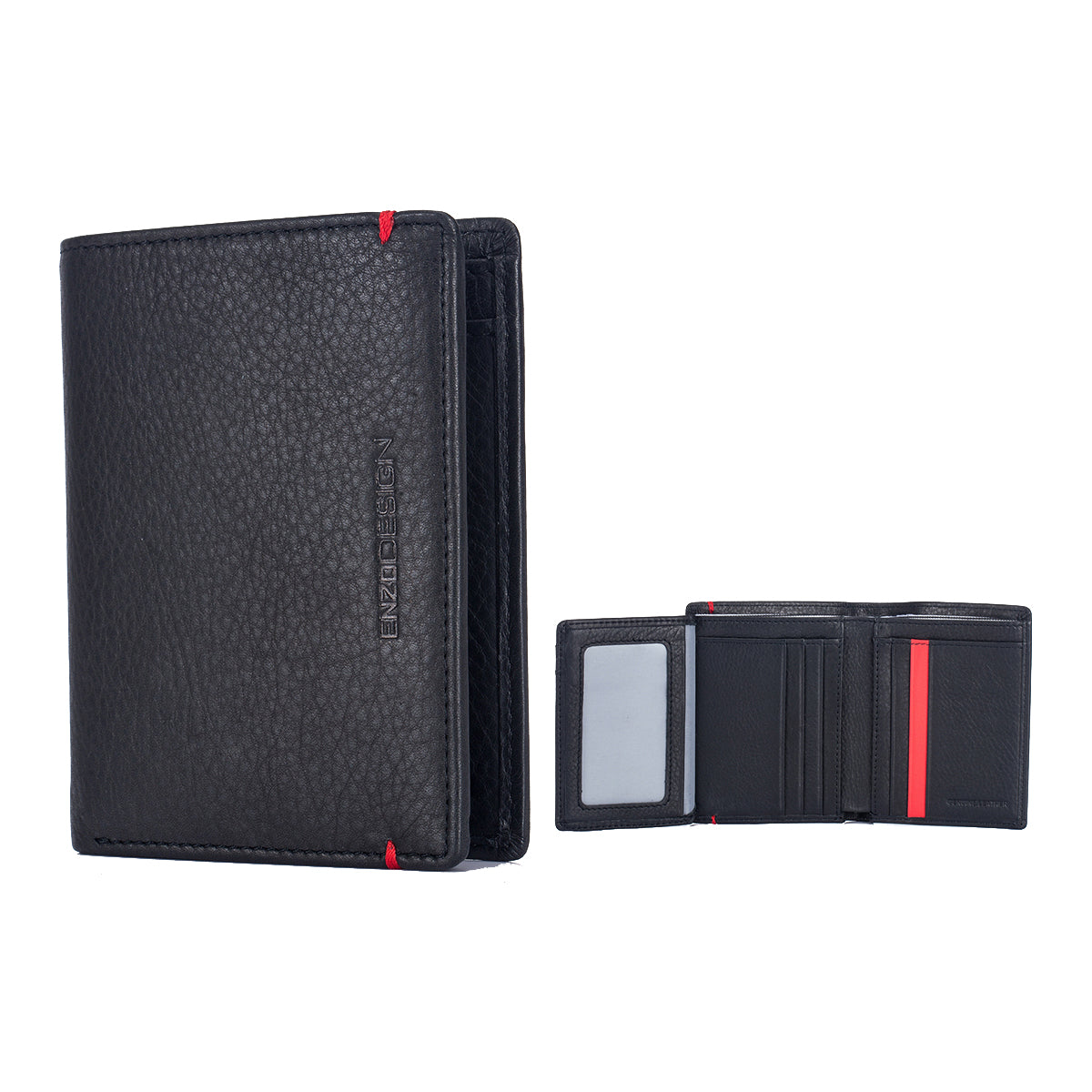 EnzoDesign Cowhide Leather Wallet 